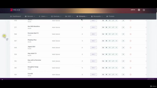 live Streaming IPTV Business – Screenshot 4