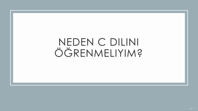 Sıfırdan C Dilini Öğreniyoruz – Screenshot 1