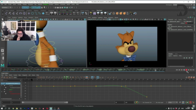 Intermediate Animation in Autodesk Maya – Screenshot 3
