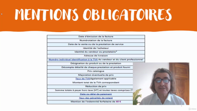 Comment faire une facture irréprochable – Screenshot 3