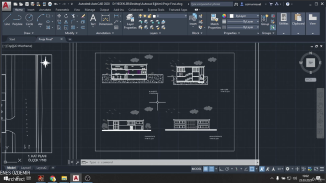 AutoCAD Doğru şekilde öğrenin! Sıfırdan mimari eğitim serisi – Screenshot 4
