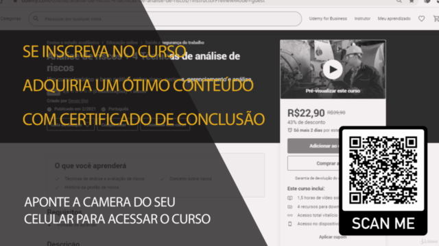 Análise de riscos + 5 Técnicas de análise de riscos – Screenshot 1