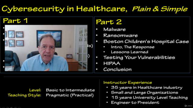 Intro to Cybersecurity in Healthcare (1 of 2),Plain & Simple – Screenshot 4