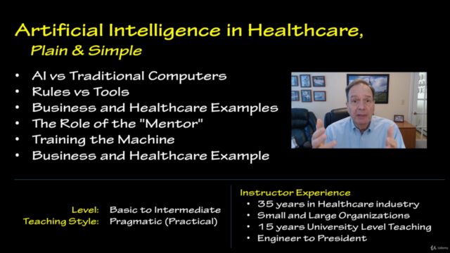 Intro to Artificial Intelligence in Healthcare, Plain&Simple – Screenshot 2