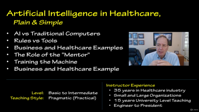 Intro to Artificial Intelligence in Healthcare, Plain&Simple – Screenshot 3