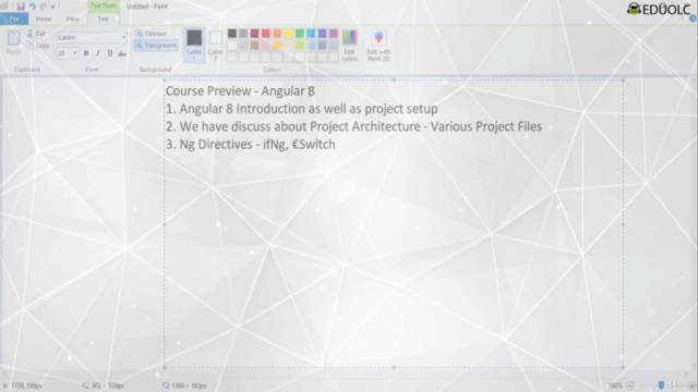 Angular 8 – Screenshot 2