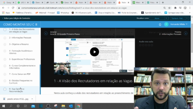 Currículo para ser escolhido em qualquer entrevista – Screenshot 4
