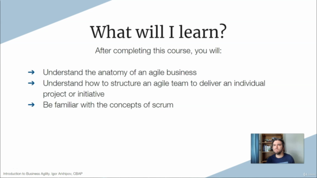 Introduction to Business Agility (8 IIBA® PDUs) – Screenshot 3