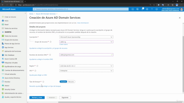 Curso de Azure AD Domain Services en Microsoft Azure – Screenshot 1