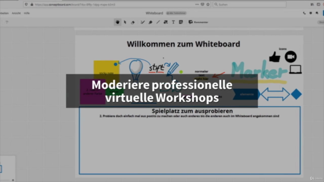 Virtuelle Workshops & Meetings Designen & Durchführen – Screenshot 1