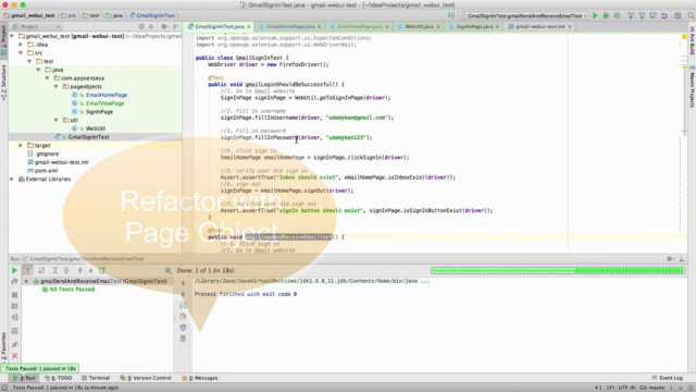 Selenium WebDriver Test Automation Framework With Real Project – Screenshot 1