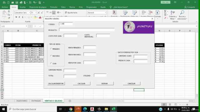 Curso de Excel Básico e Intermedio – Screenshot 2