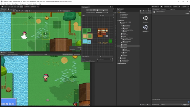 Desenvolvimento de games 2D mobile com Unity – Screenshot 1
