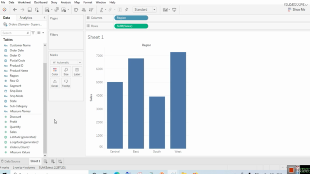 Tableau Tutorial for Absolute Beginners, Data Analysis & BI – Screenshot 3