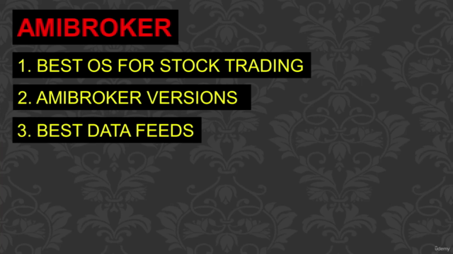 AMIBROKER & TECHNICAL ANALYSIS TRAINING-அமிப்ரோக்கர் பயிற்சி – Screenshot 1