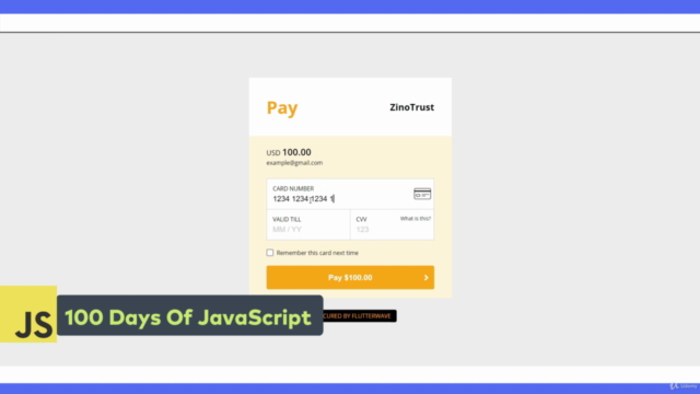 100 Days of JavaScript – Screenshot 3