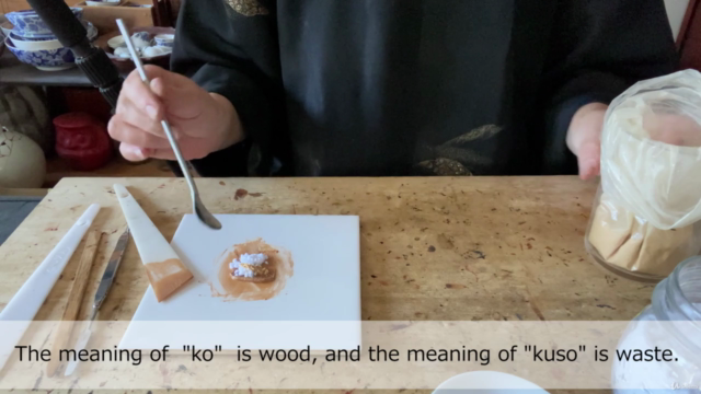 Kintsugi Course4 How to repair large chips – Screenshot 3