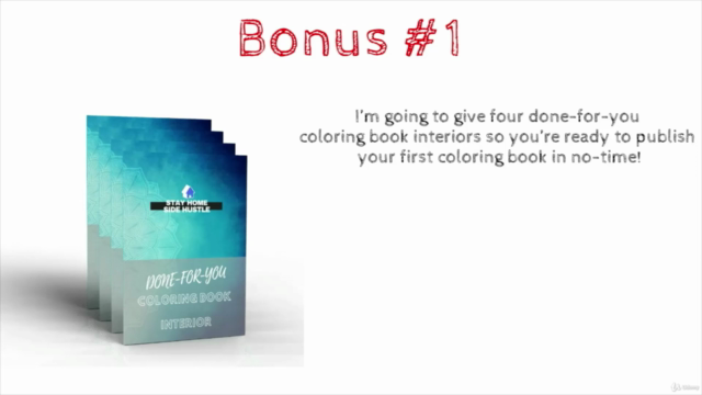Stay Home Side Hustle - Create & Sell Coloring Books Online – Screenshot 4
