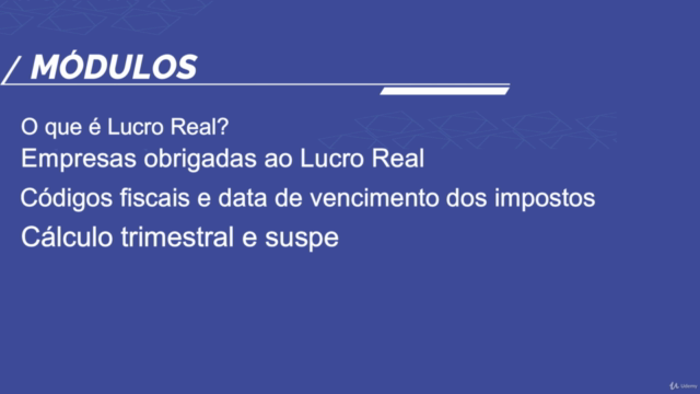 Curso Lucro Real na Prática – Screenshot 1