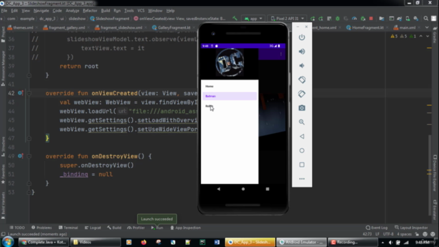 Android Dev Masterclass - Build 10 Apps - Java and Kotlin – Screenshot 4