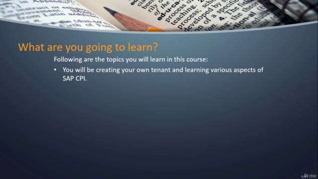 SAP CPI for beginners with hands-on – Screenshot 2