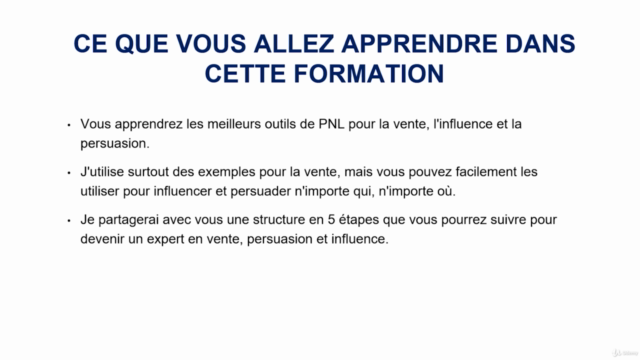 PNL Pour La Vente, Influence Et Persuasion - Certifié – Screenshot 3