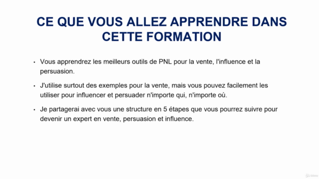 PNL Pour La Vente, Influence Et Persuasion - Certifié – Screenshot 4