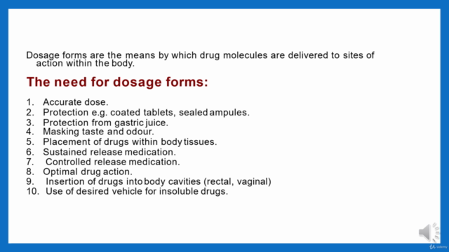 Pharmaceutical Dosage forms – Screenshot 1