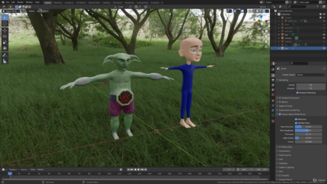Создание 3d персонажей в Blender - Screenshot_01