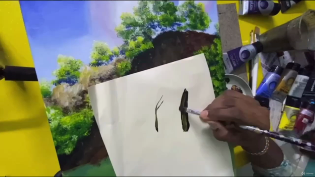 Acrylic landscape painting , complete beginner guide – Screenshot 3