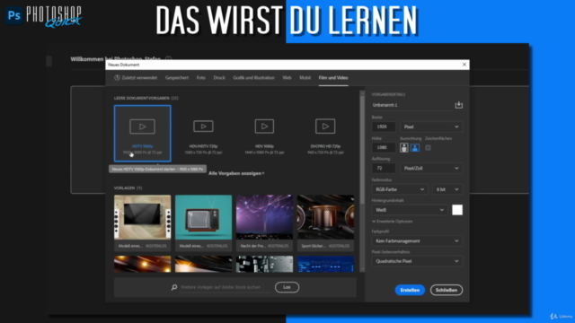 Adobe Photoshop CC Quick - Lerne Photoshop in nur 2h! – Screenshot 2