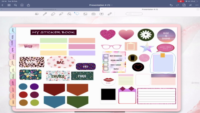 Passive Income: Create Stickers For Digital Planners To Sell – Screenshot 2