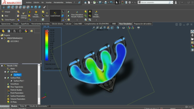 Solidworks Flow Simulations – Screenshot 2