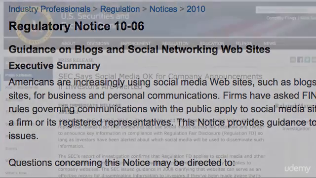 Social Media for Financial Services – Screenshot 2