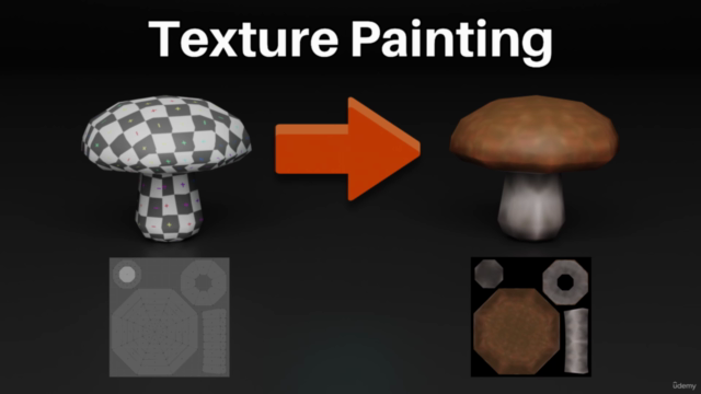 Unity Game Asset Creation in Blender: Textured 3D Models – Screenshot 2