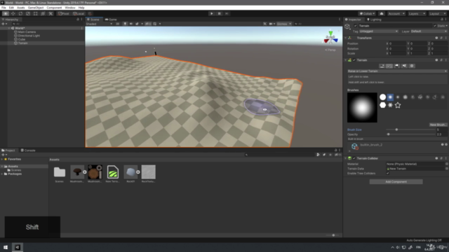 Pelimaailman luonti Unityssä itse tehdyillä 3D-malleilla - Screenshot_02