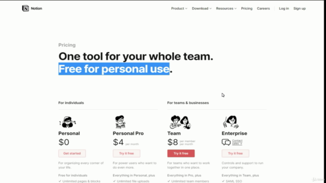 The Complete Guide To Notion: Become Productive today – Screenshot 2