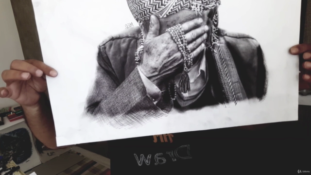 Çizim Sırları , Drawing Secrets ,Hiperrealist Portre Çizim – Screenshot 4