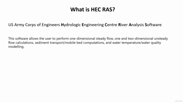 A Practical Introduction to 1D River Modelling using HEC-RAS - Screenshot_01
