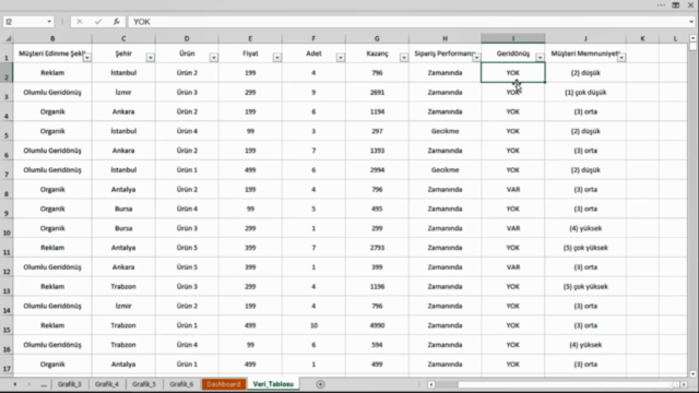 Microsoft Excel A-Z™ | Sıfırdan Uzmanlığa Excel Eğitim Seti – Screenshot 4