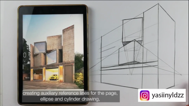Architectural Design Course - Space Drawing with Perspective – Screenshot 2