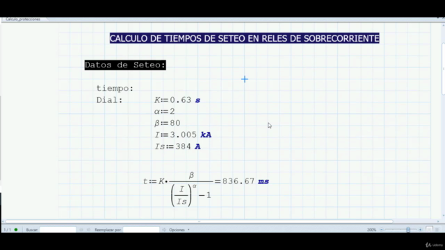 Coordinación de Protecciones Eléctricas con ETAP – Screenshot 4