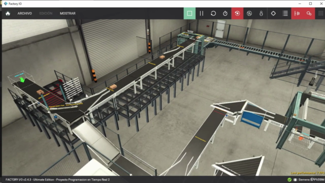 Factory io - Automatización industrial en tiempo real – Screenshot 3
