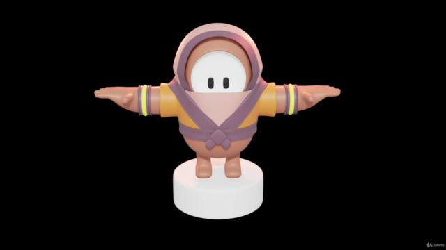 Create Fall Guys Characters with Blender – Screenshot 1