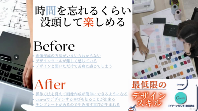 ■見ながら一緒に操作■ 素人でも挫折しない【Canva1年生の為の基礎マスターコース】今すぐ始められる為の全機能ほぼ解説 – Screenshot 3