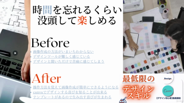 ■見ながら一緒に操作■ 素人でも挫折しない【Canva1年生の為の基礎マスターコース】今すぐ始められる為の全機能ほぼ解説 – Screenshot 4