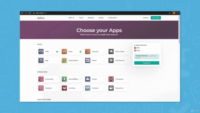 OdooERP Functional Training from Beginner to Expert – Screenshot 4