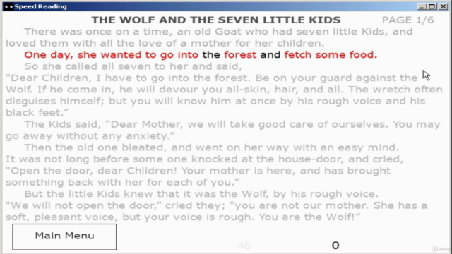 Speed Reading Concepts – Screenshot 2