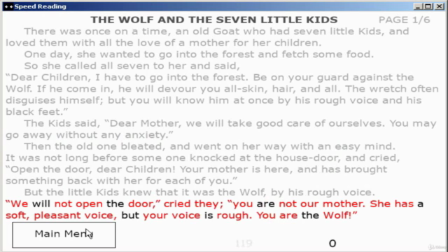 Speed Reading Concepts – Screenshot 4