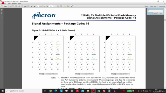 FPGA VHDL course coding QSPI nor flash memory – Screenshot 4